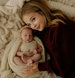 newborn and sibling photographer in Westmeath