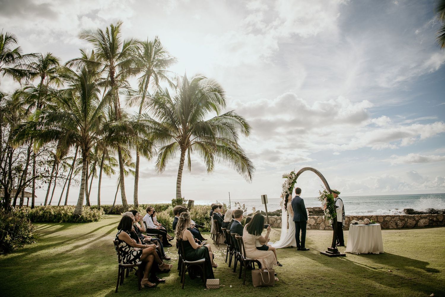 Tropical Wedding Ceremony at Lanikuhonua Phase 2