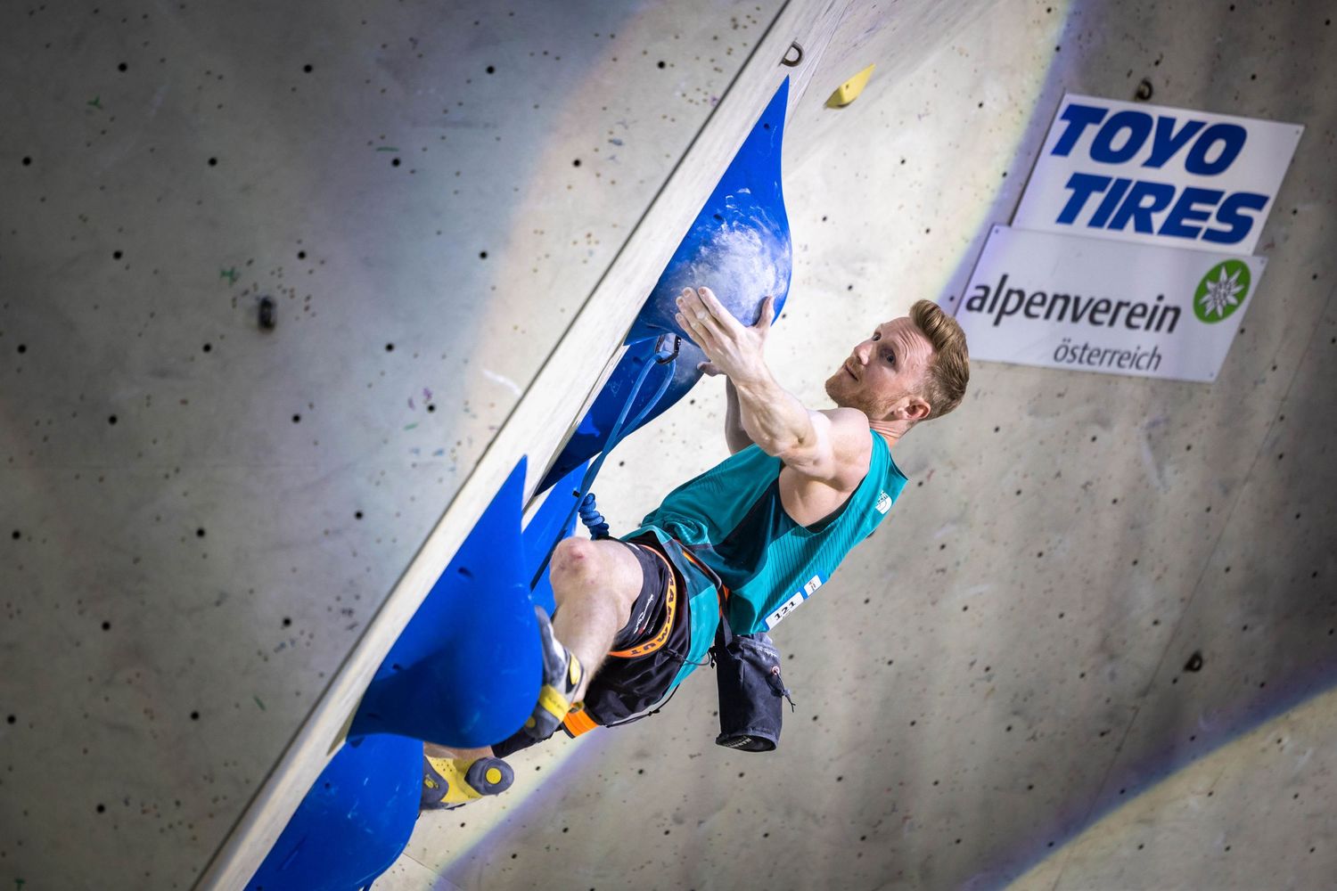 Sport climbing competition - photo by Jan Virt, Official World Climbing photographer