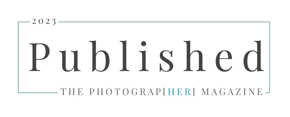 Text logo reading Published from The Photographers Magazine in modern typography.