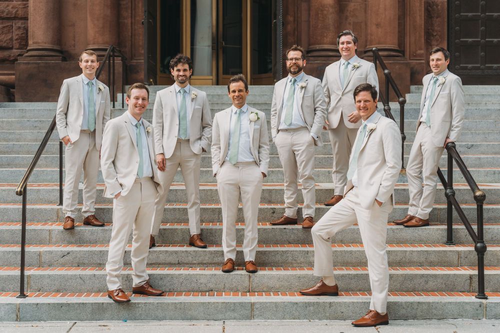 Groomsman at Cathedral of St. Matthew the Apostle