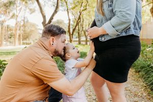 maternity photos werribee park