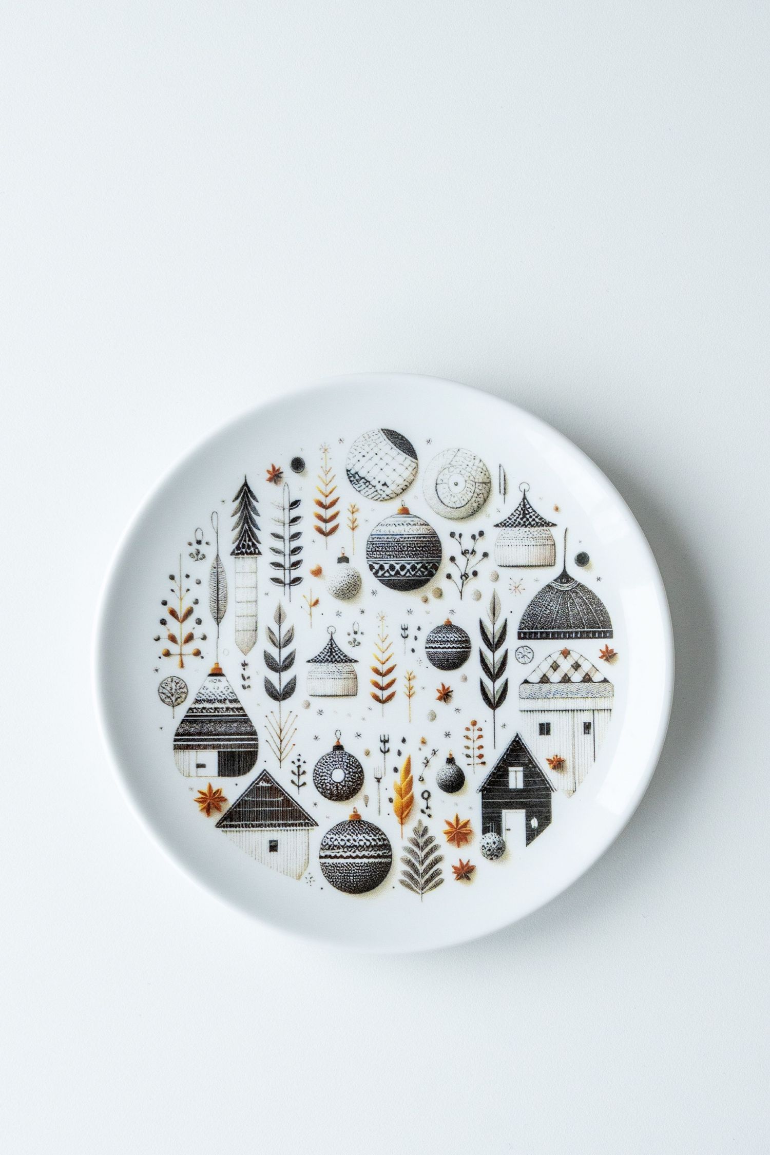 Digital printing on hard porcelain by G. Benedikt 1882