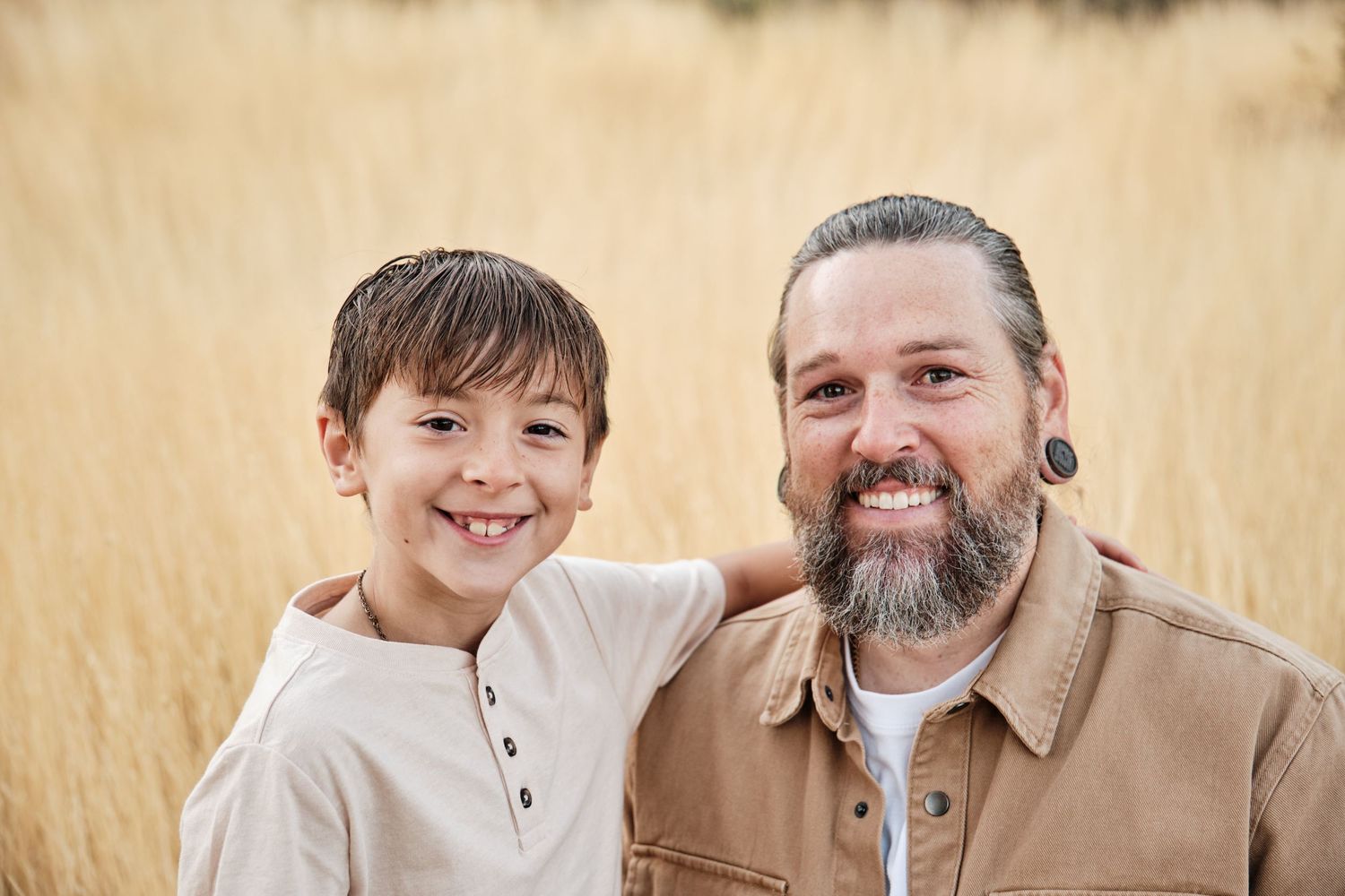 Father and son