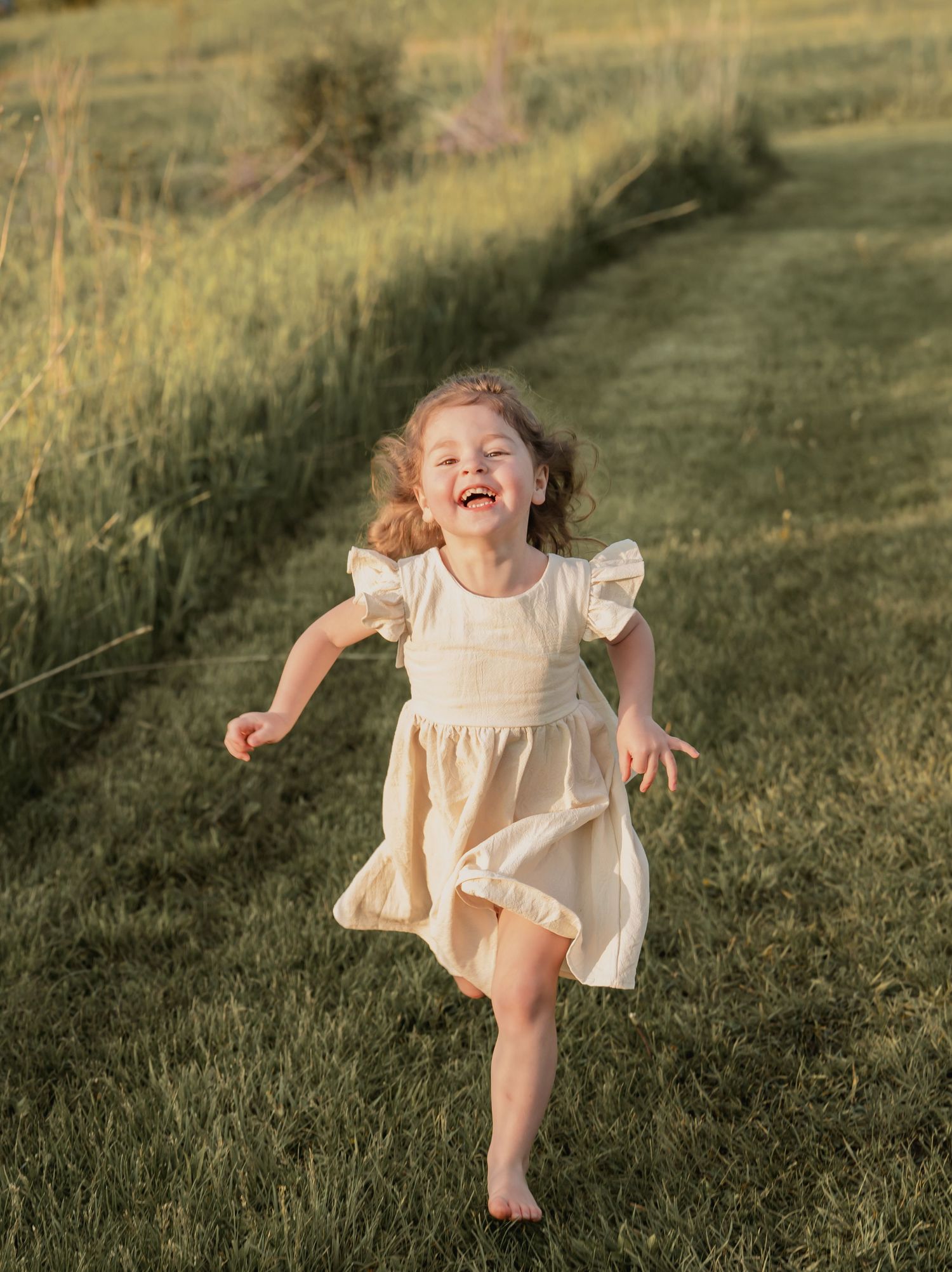 3 year old running