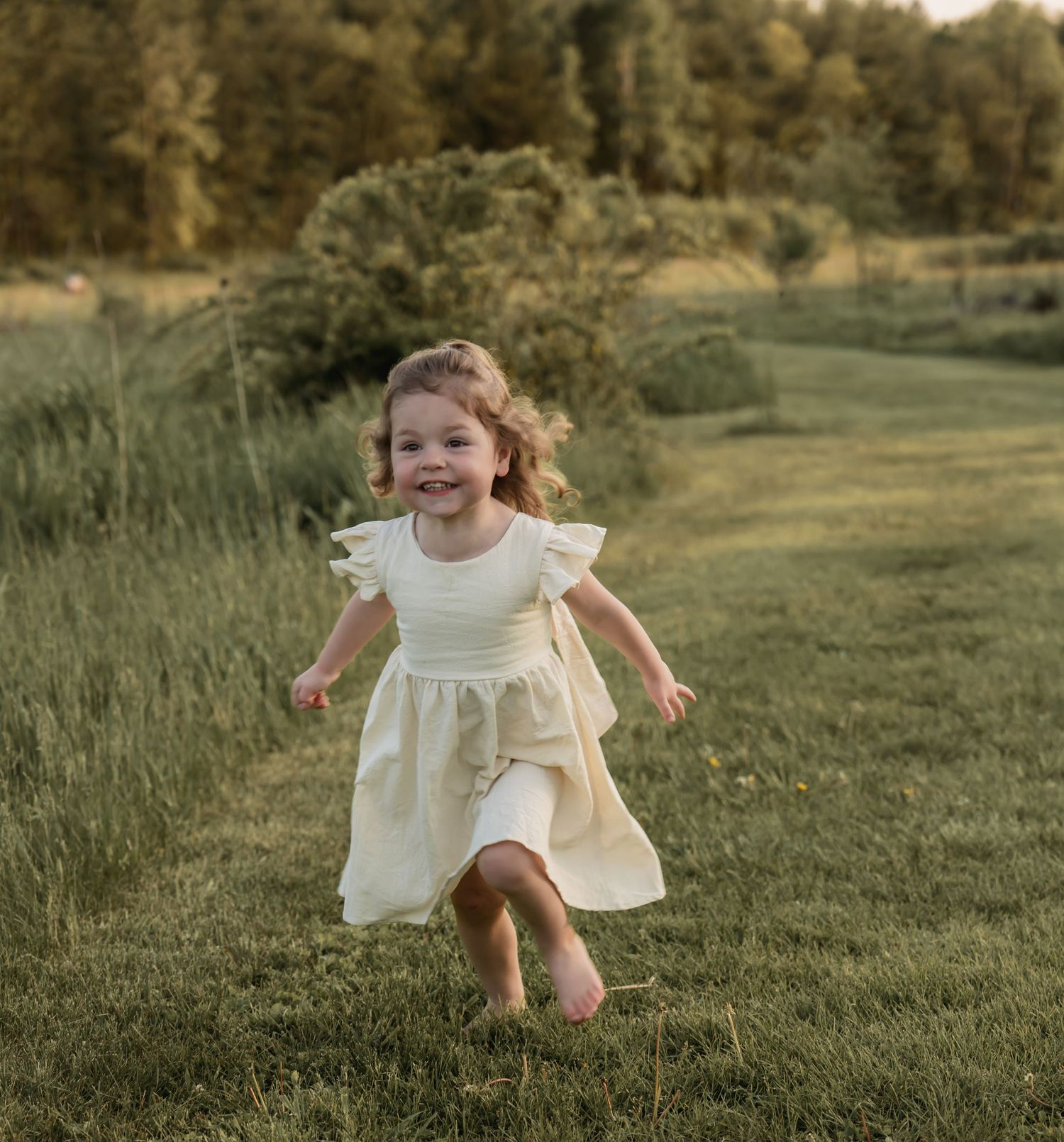 3 year old running