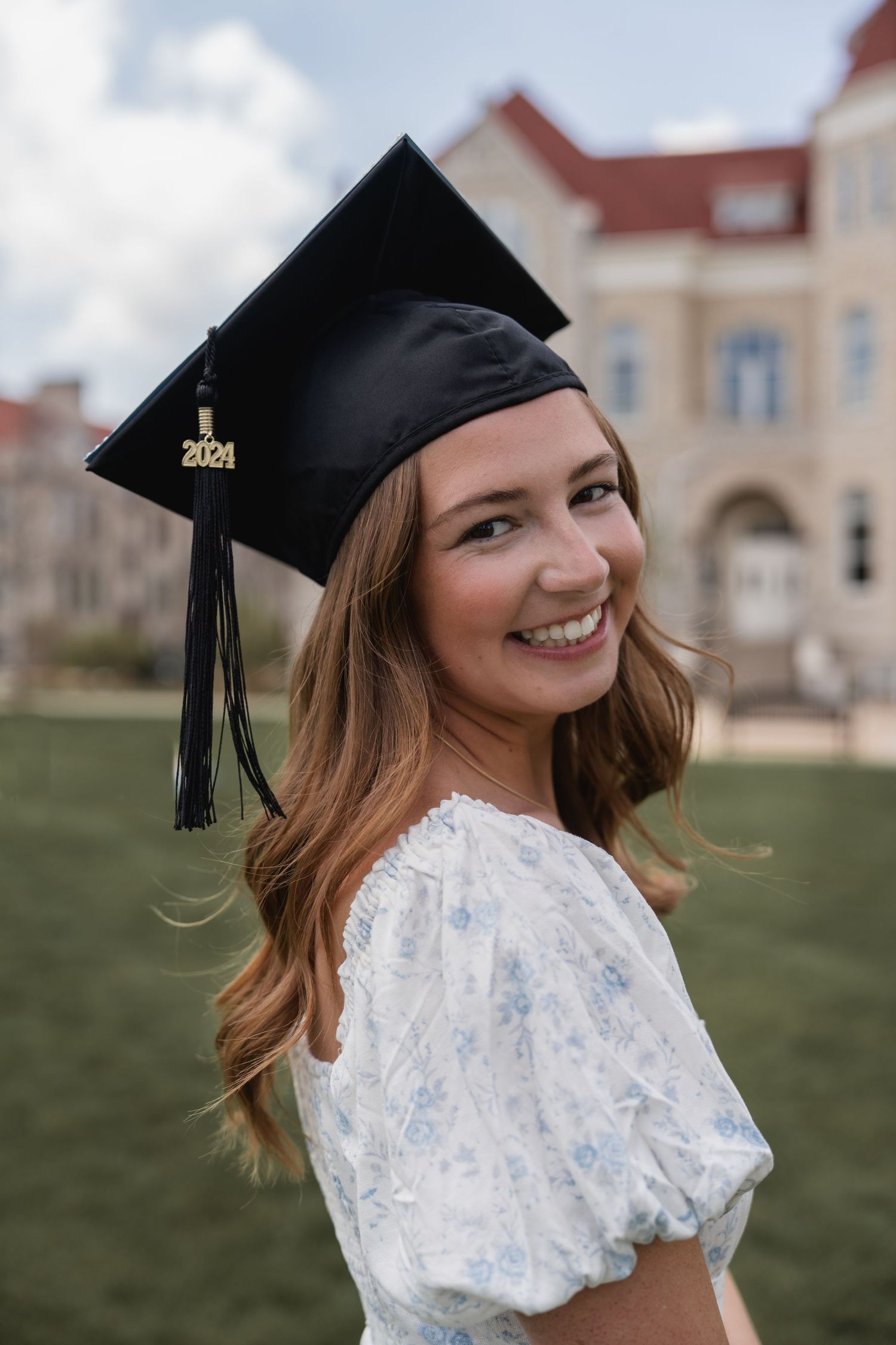 College Graduation with cap