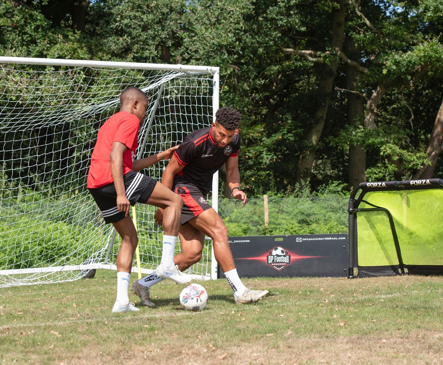football coaching session