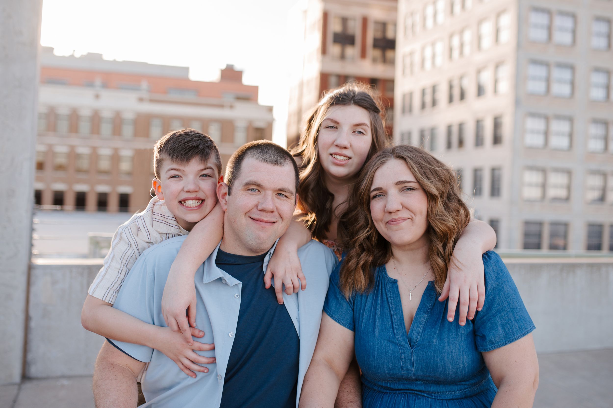 downtown wichita family photos
