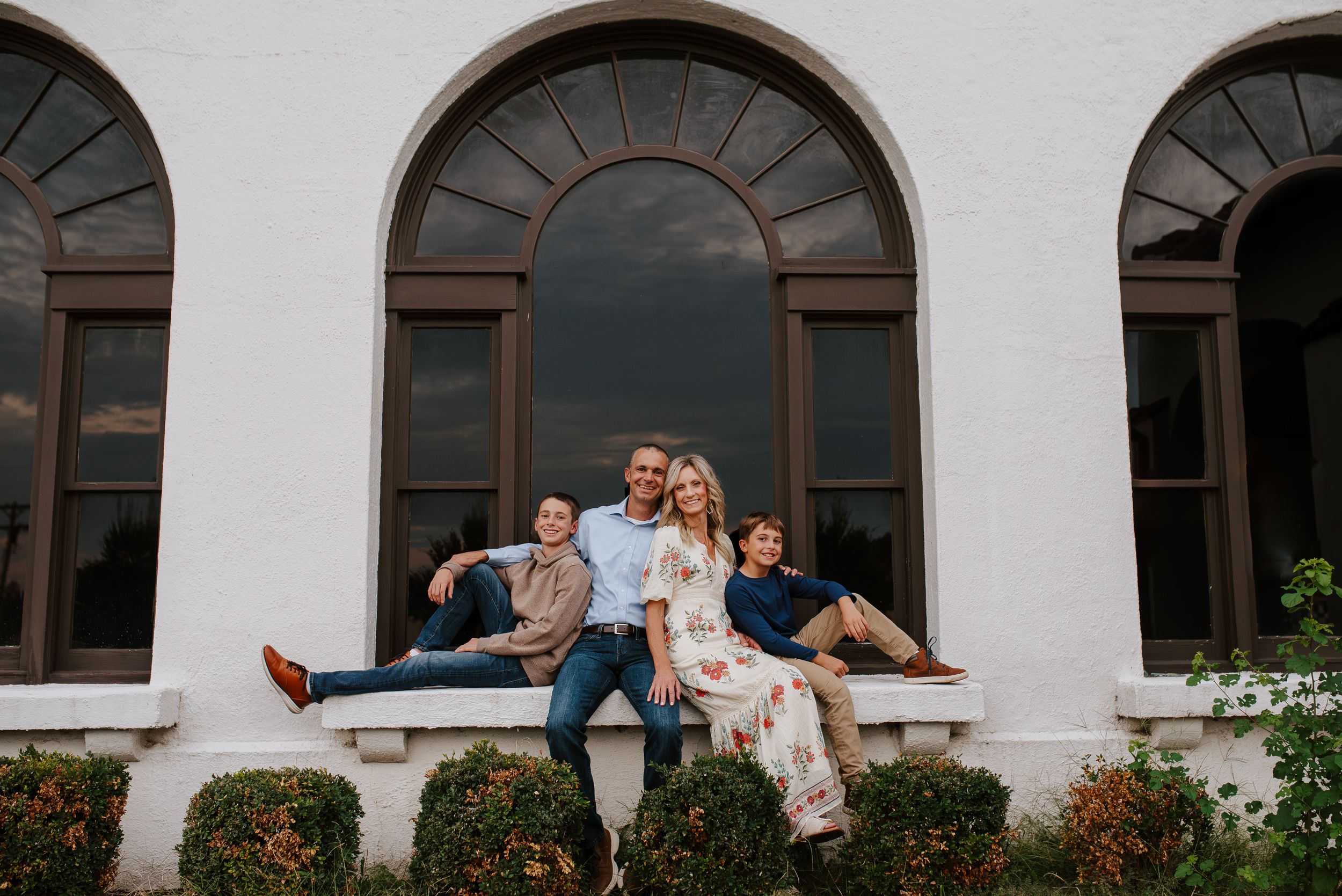 Wichita family photographer - downtown Oxford vista photo session