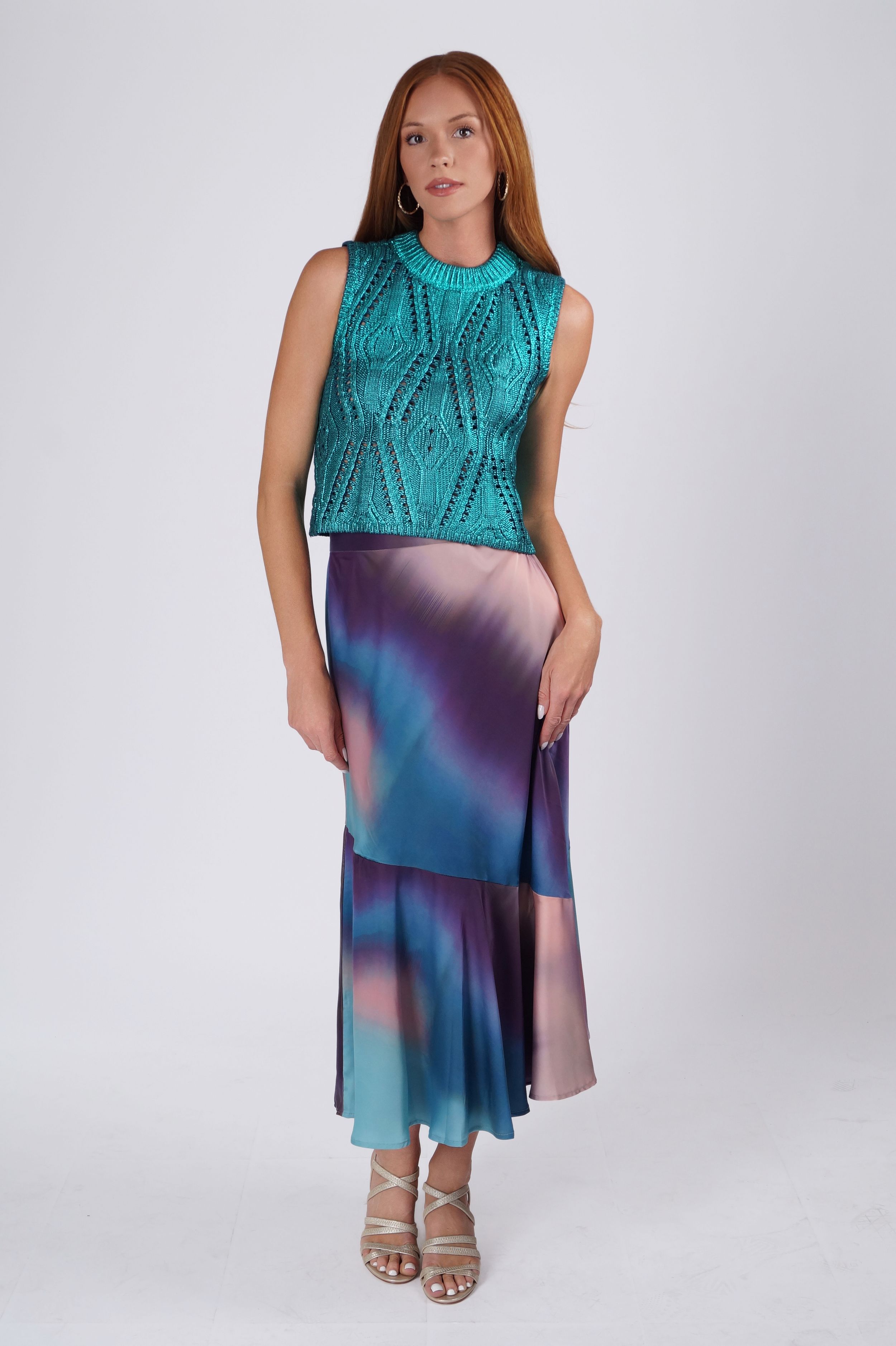 High end E-commerce photography with a female model