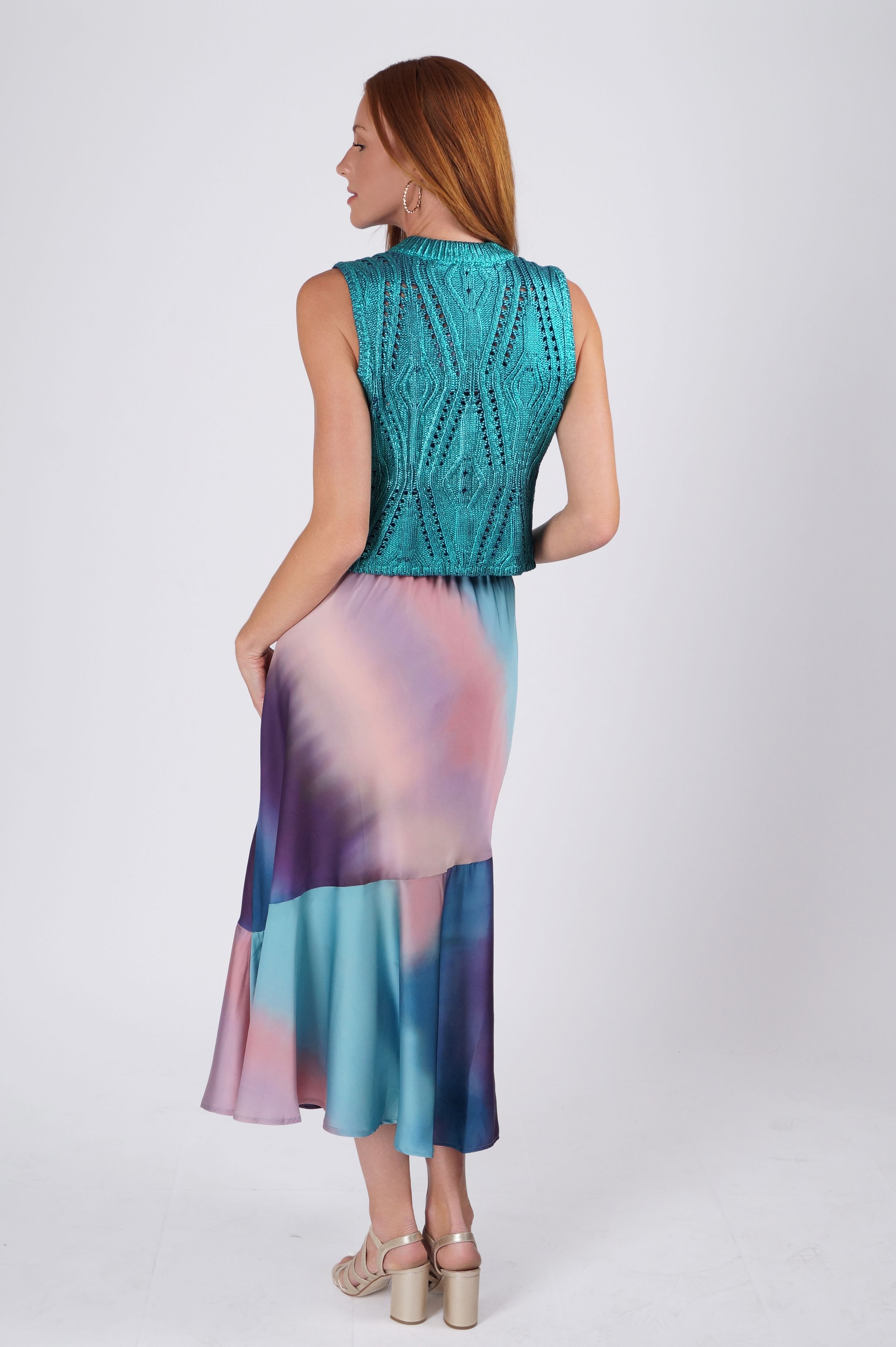 High end E-commerce photography with a female model