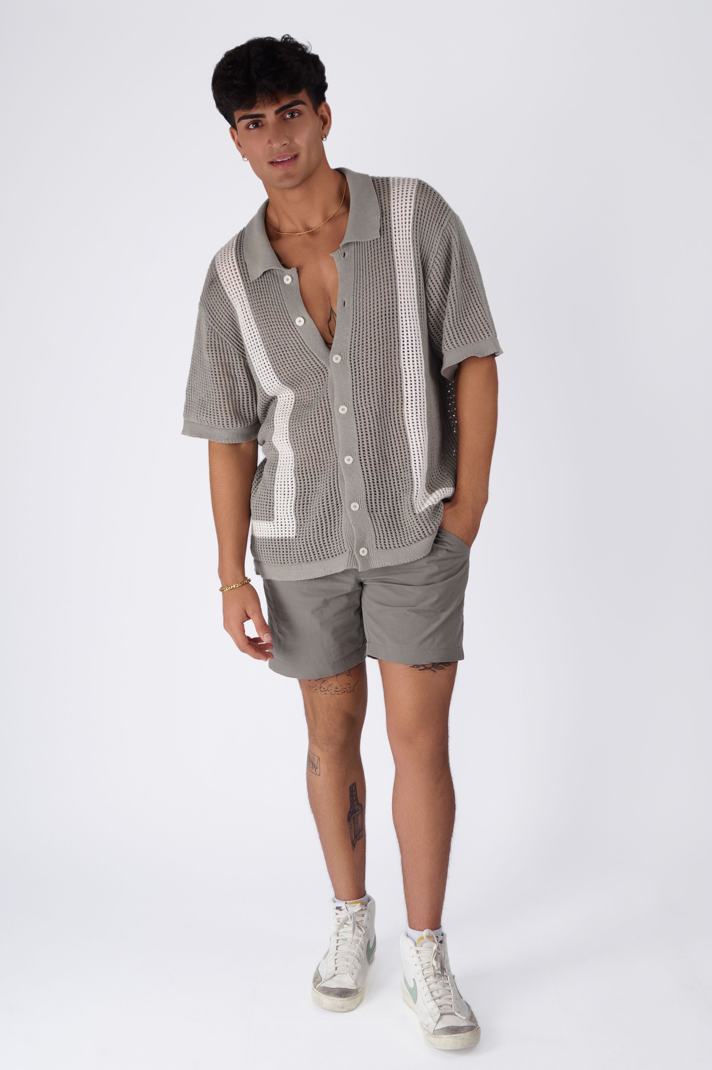 E-commerce photography with a male model