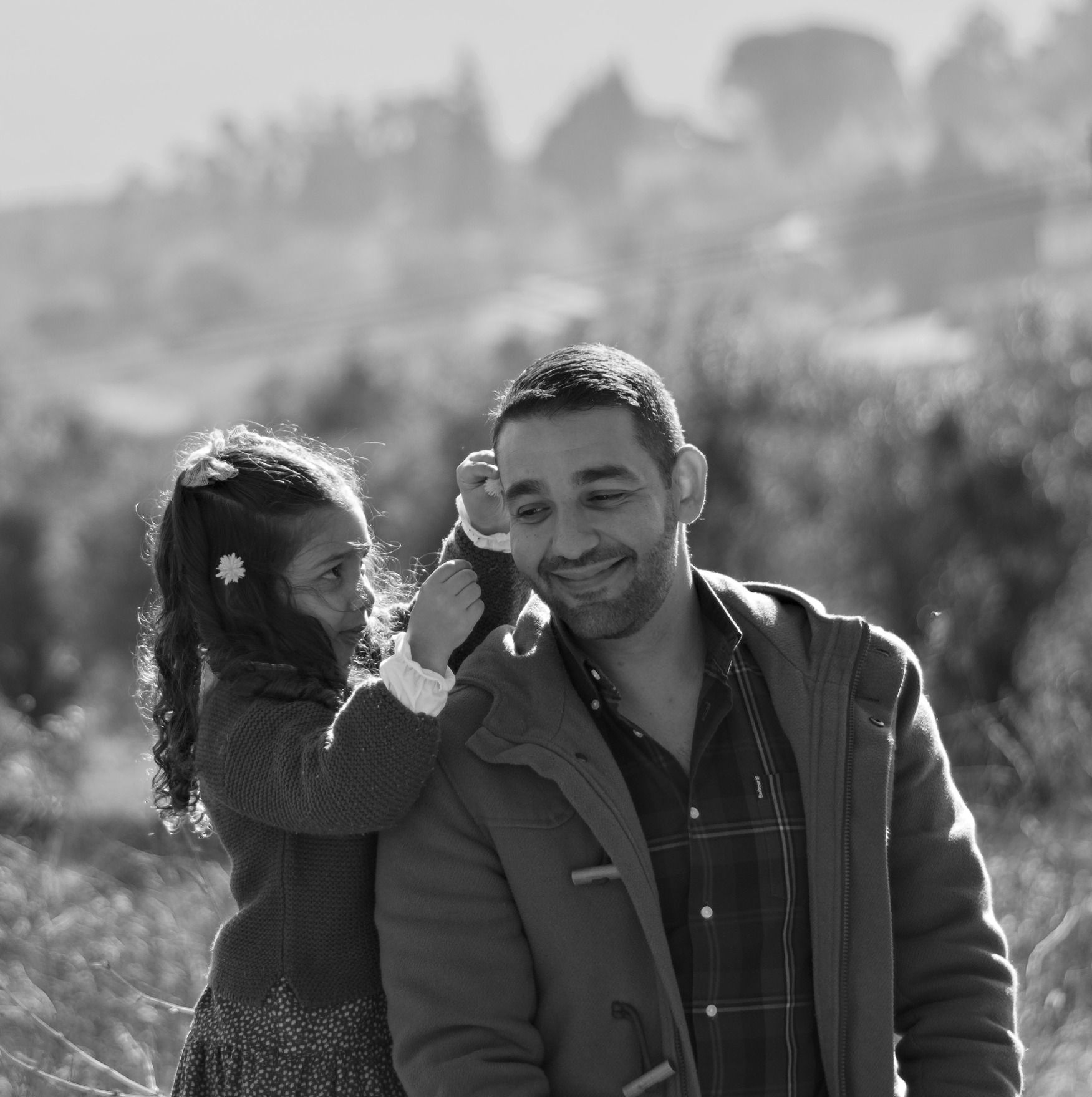 Momento pai e filha