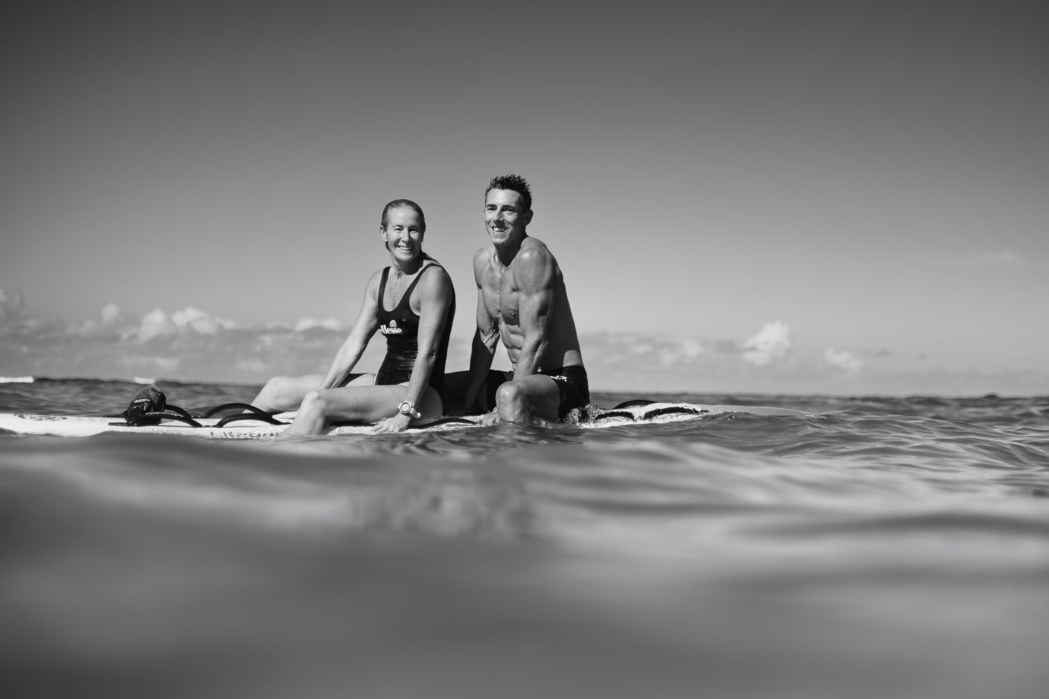 Couples ocean portrait shot with Aquatech housing — lifestyle photography, Northern Beaches Sydney