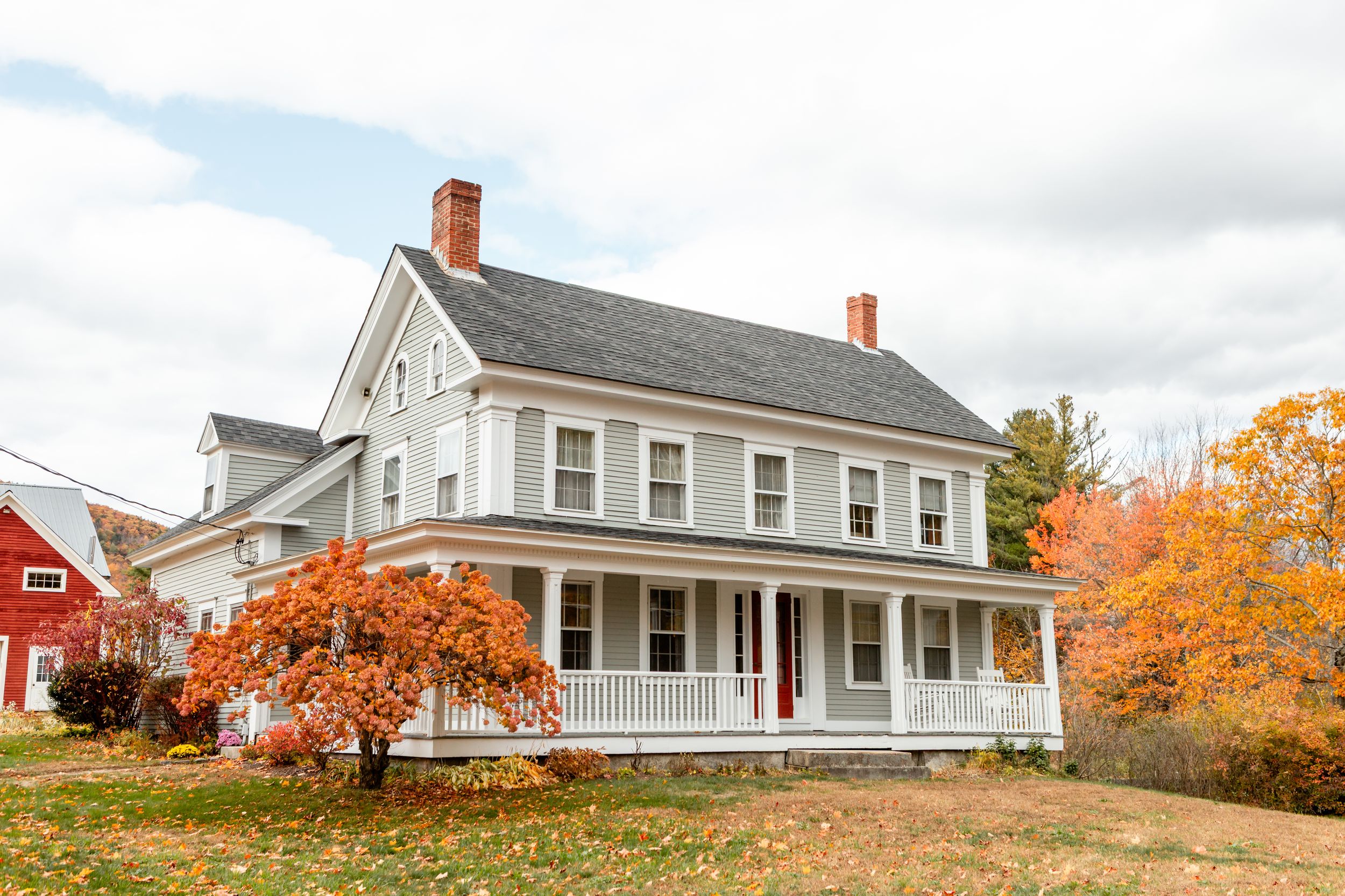 Kitz Farm wedding fall october strafford NH foliage