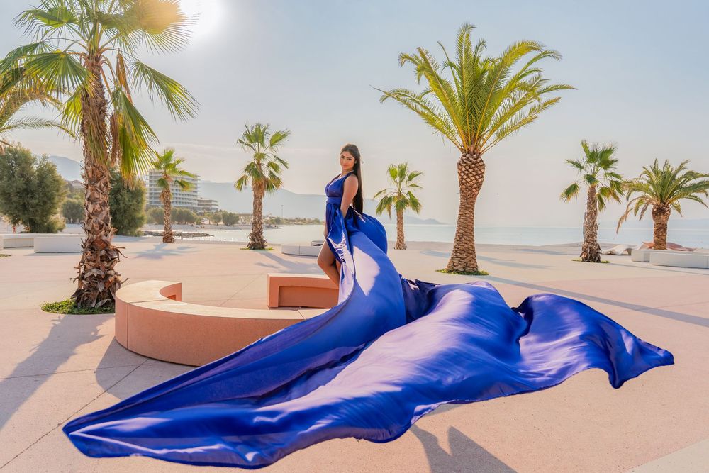 Znjan Beach Split Flying dress Croatia SPLIT PHOTO AGENCY