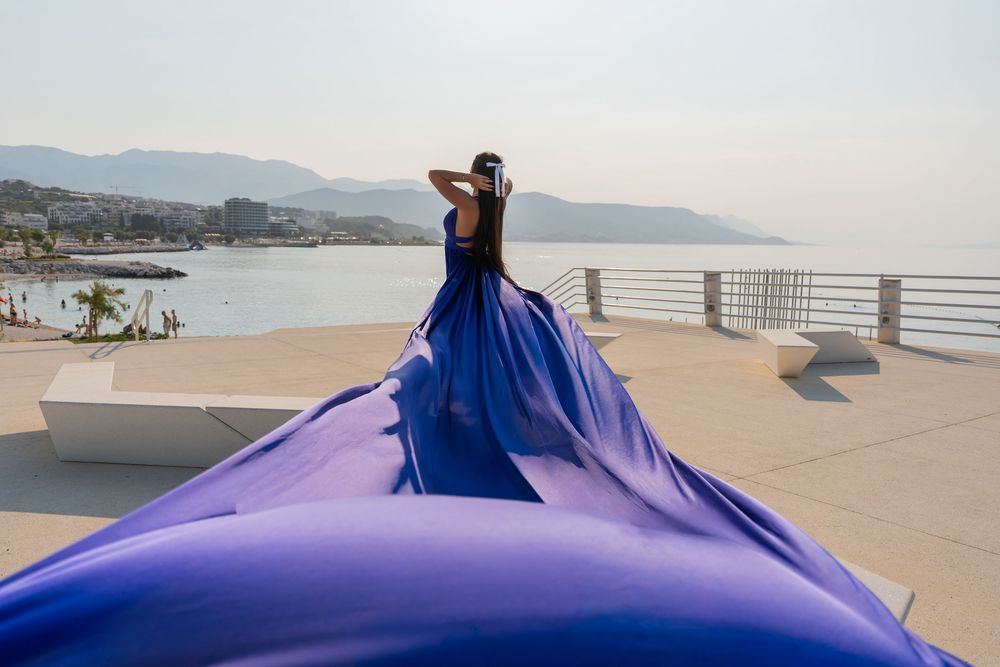 Znjan Beach Split Flying dress Croatia SPLIT PHOTO AGENCY