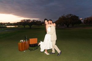 Micro wedding photography on a golf course venue in Tampa, Dunedin, Clearwater, St Pete, Naples, West Palm, Florida, England and Scotland