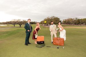 editorial style wedding photography on a golf course in Tampa, Dunedin, Clearwater, St Pete, Naples, West Palm, Florida, and Scotland