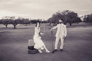 editorial style wedding photography on a golf course in Tampa, Dunedin, Clearwater, St Pete, Naples, West Palm, Florida, and Scotland