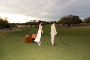 editorial style wedding photography on a golf course in Tampa, Dunedin, Clearwater, St Pete, Naples, West Palm, Florida, and Scotland