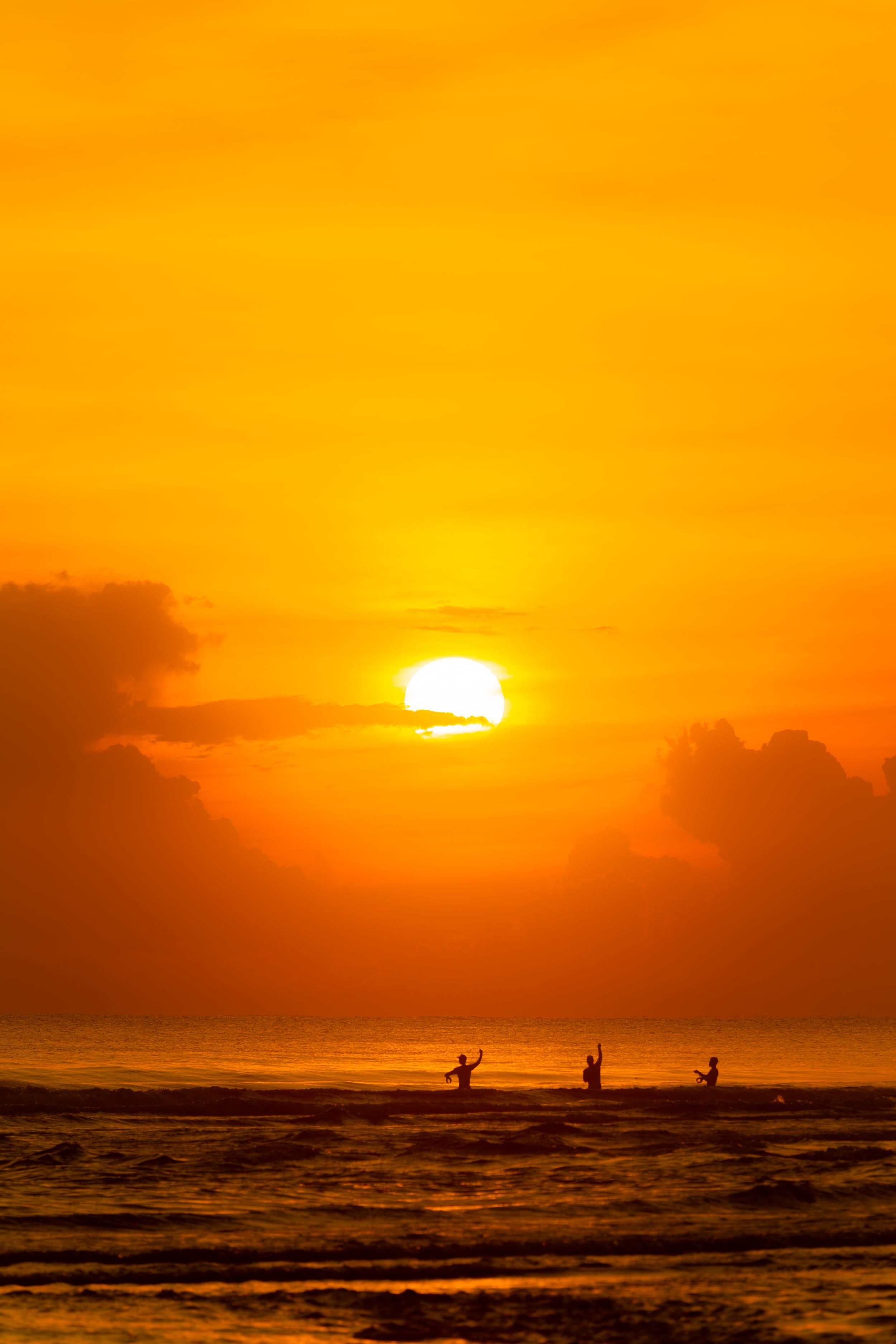 Sunrise at Caribean site