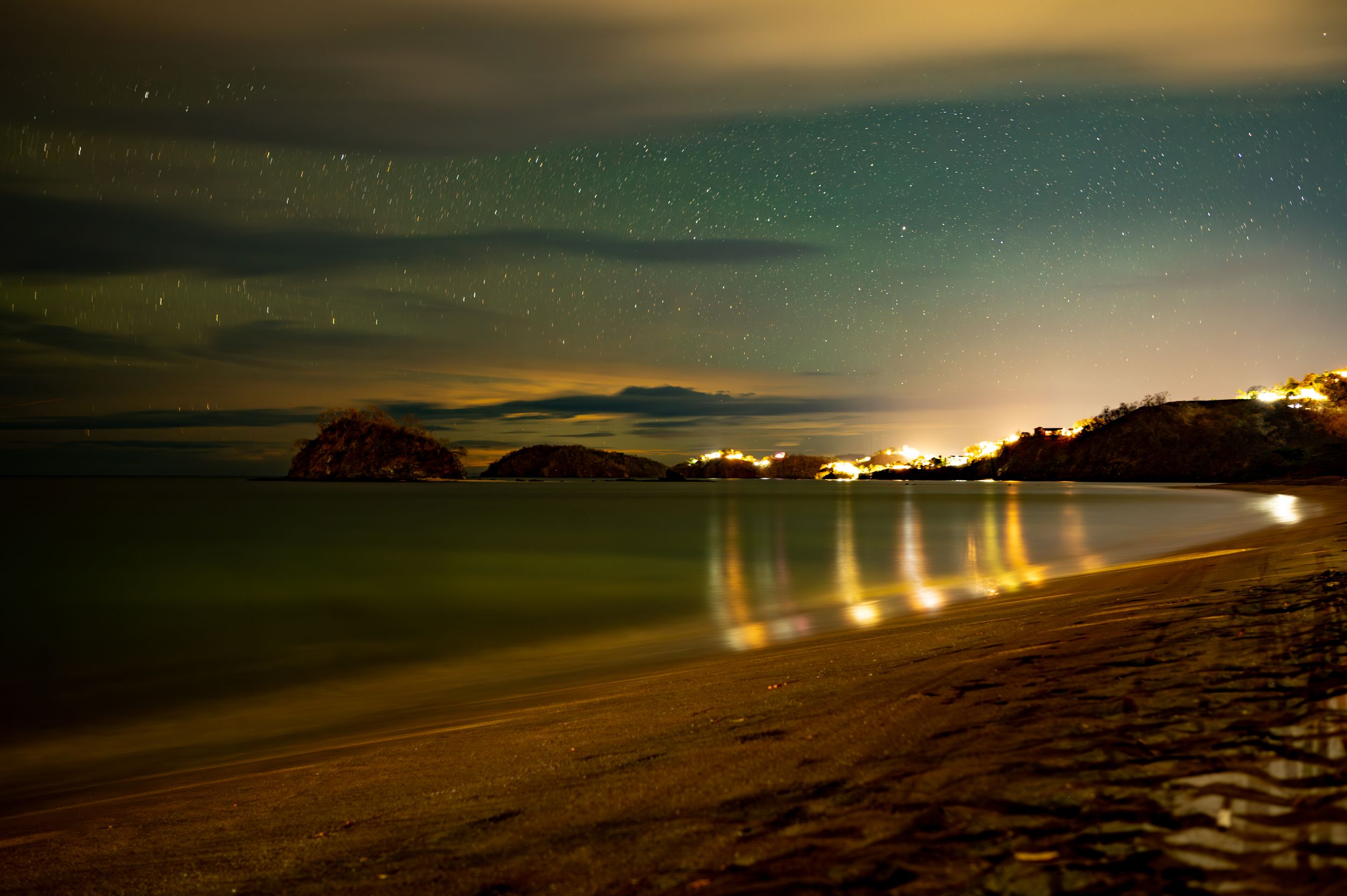 Night sky photo in Guanacaste