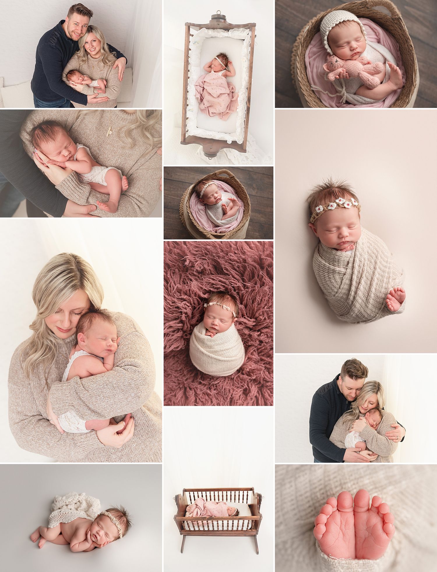 Newborn Photographer Peters Twp. Newborn Minisession near Peters Township