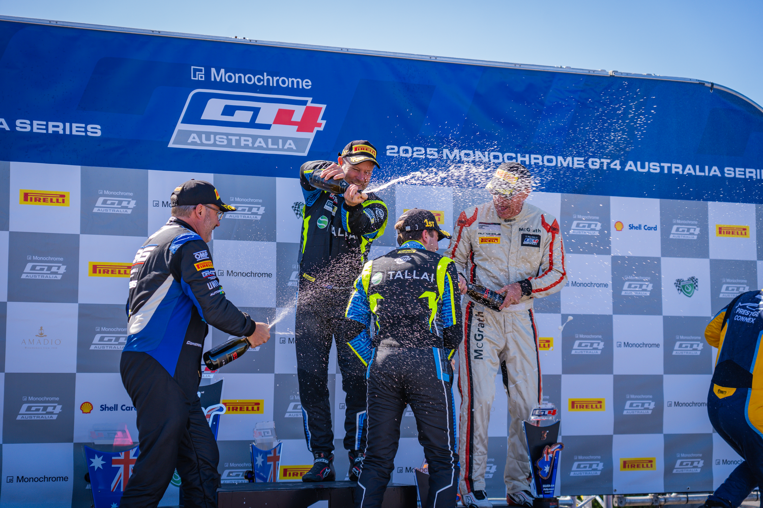 Daniel Frougas and Tim Berryman share the number one spot on the podium