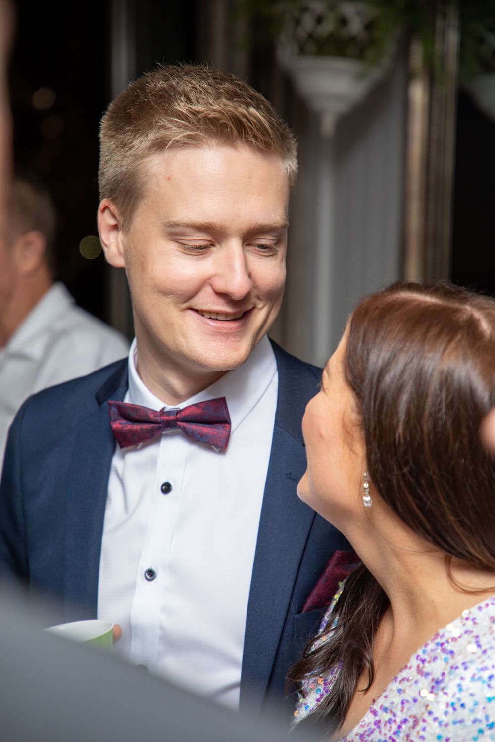 Candid photos with Happy couple celebrating their engagement with there guests in sydney at Shellhabour bar