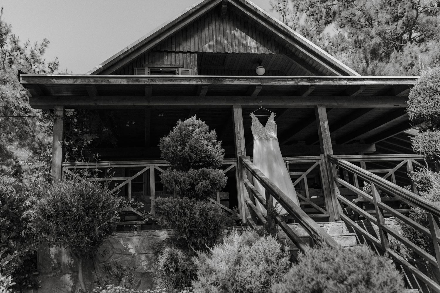 Wedding dress in Troodos