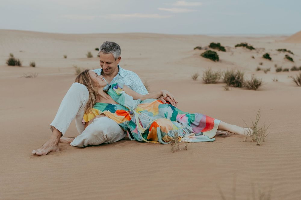 Destination photoshoot in the Namib desert