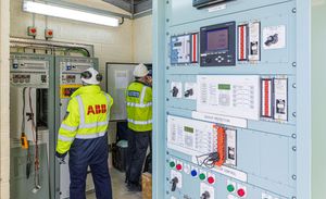 Interior photography of a battery storage control room and system monitoring for energy infrastructure -2
