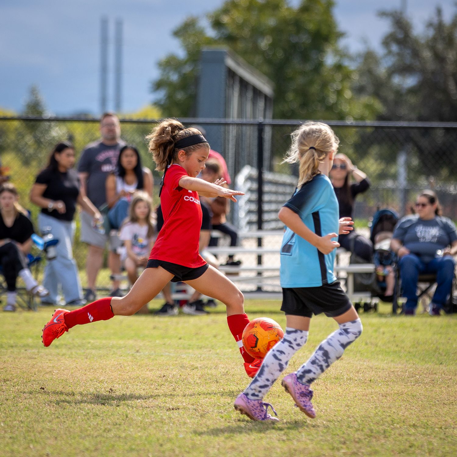 Drew Arnold Photography Girls Soccer Action Picture