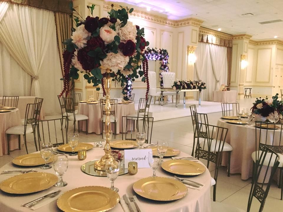 Dallas quinceañera venue offering ample room for quince courts, DJs, décor teams, and professional photo coverage