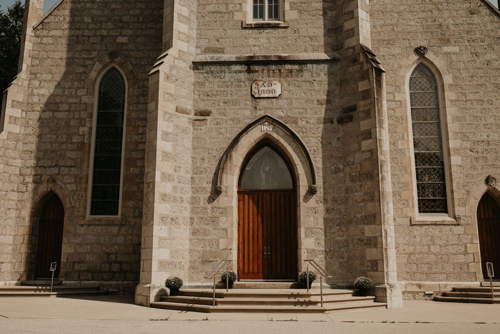 close up of Formosa Church front entrance