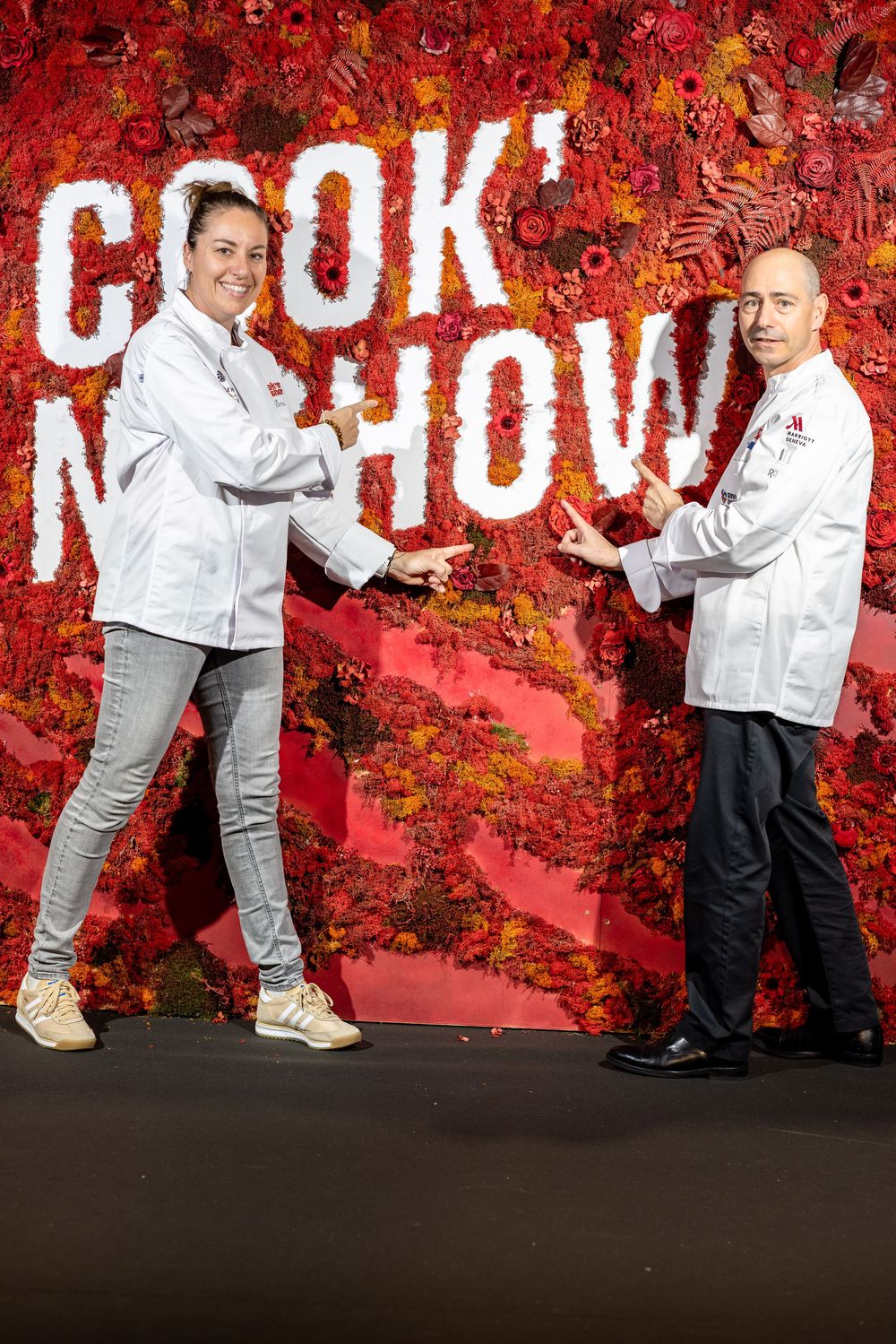 Moments capturés sur un salon professionnel avec Ecuacao et le chef Stephane Faval