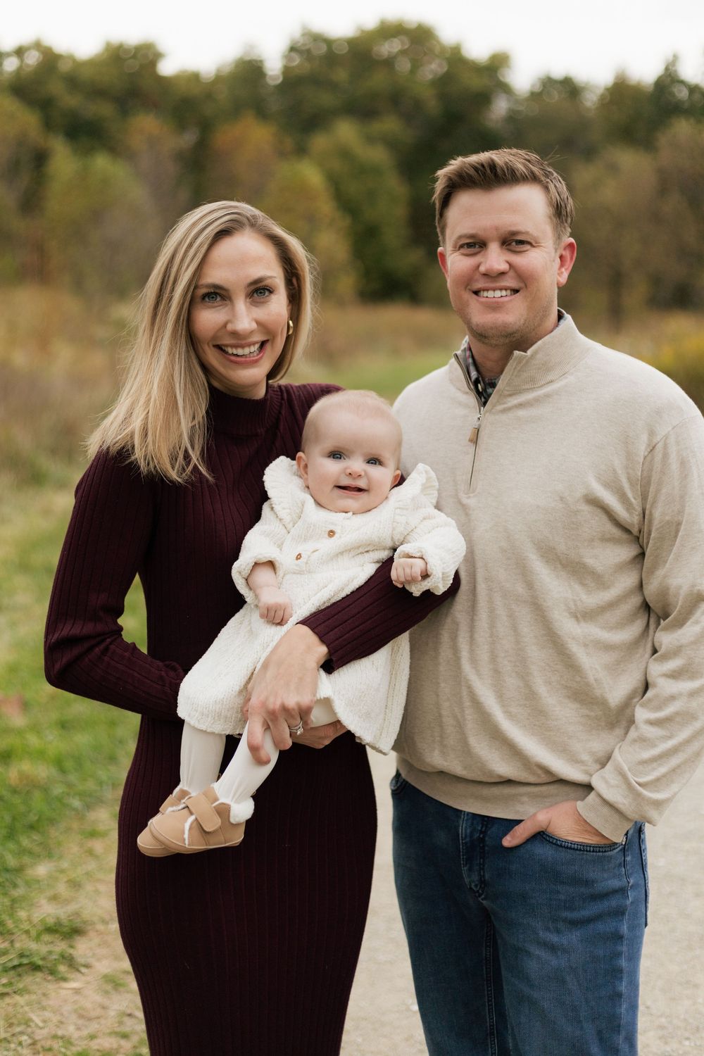 Outdoor family photo