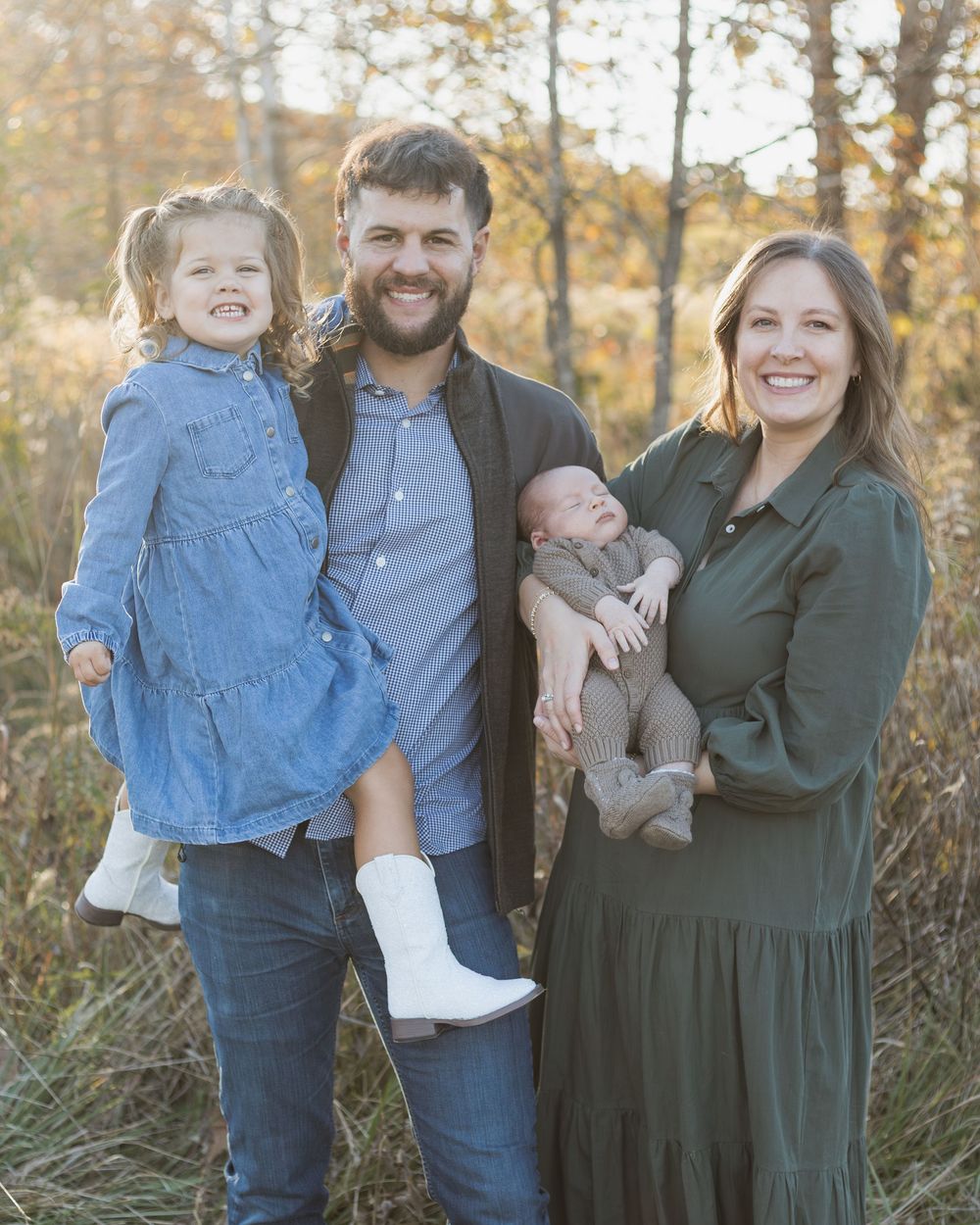 Outdoor family photo