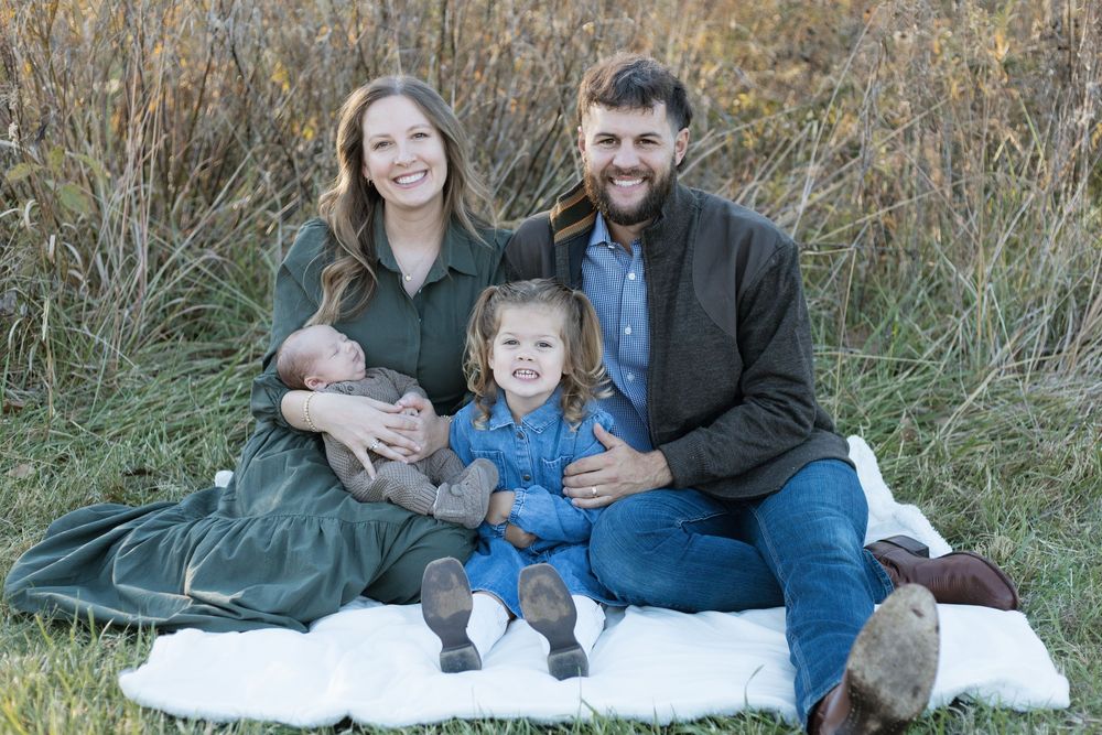 Outdoor family photo