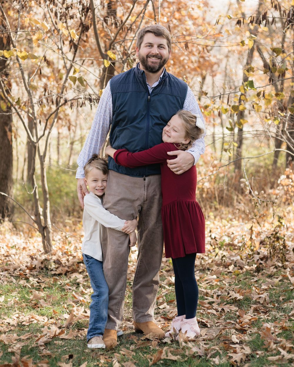 Outdoor family photo