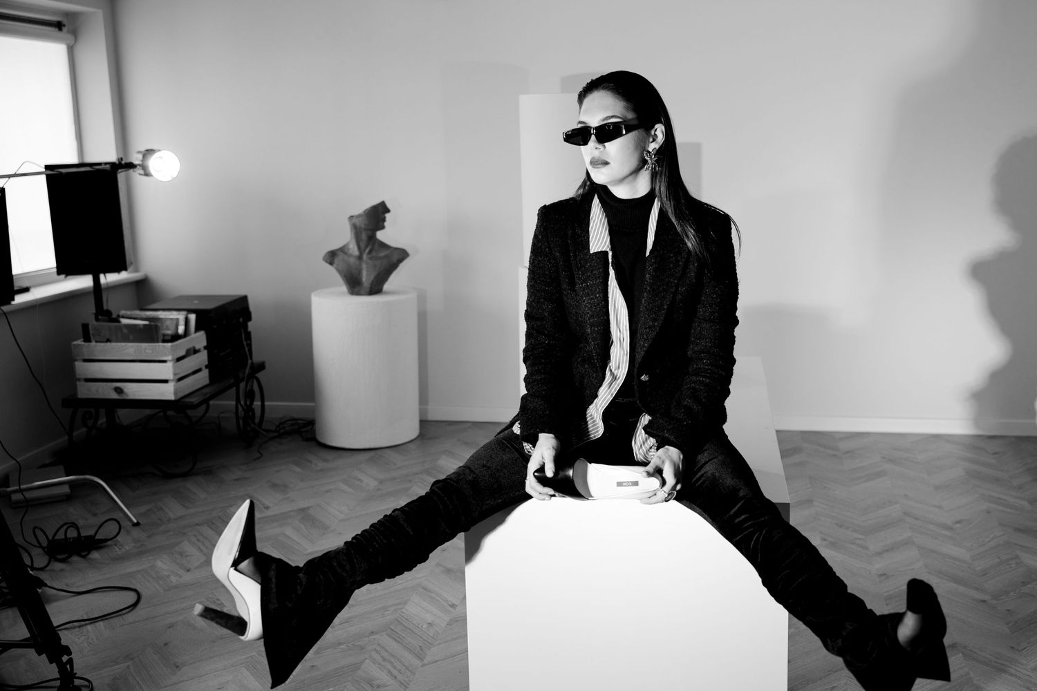 Asmeninė fotosesija. Fotosesija studijoje