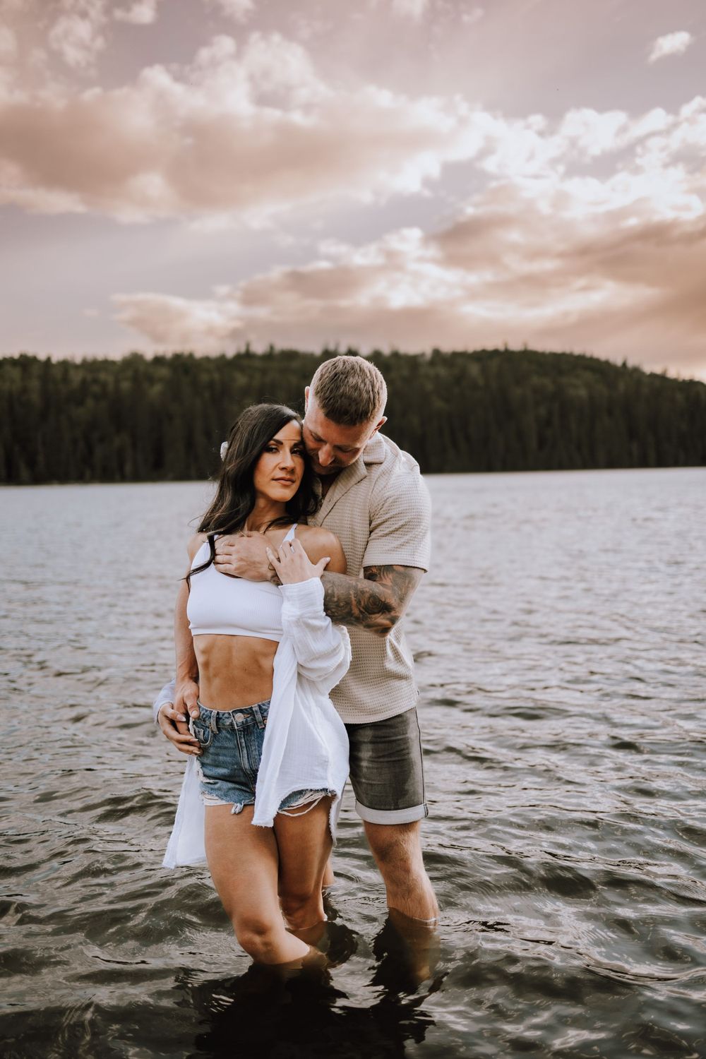 Alberta.Calgary.Edmonton Wedding Photographer JRoyale Photography Couple session water session