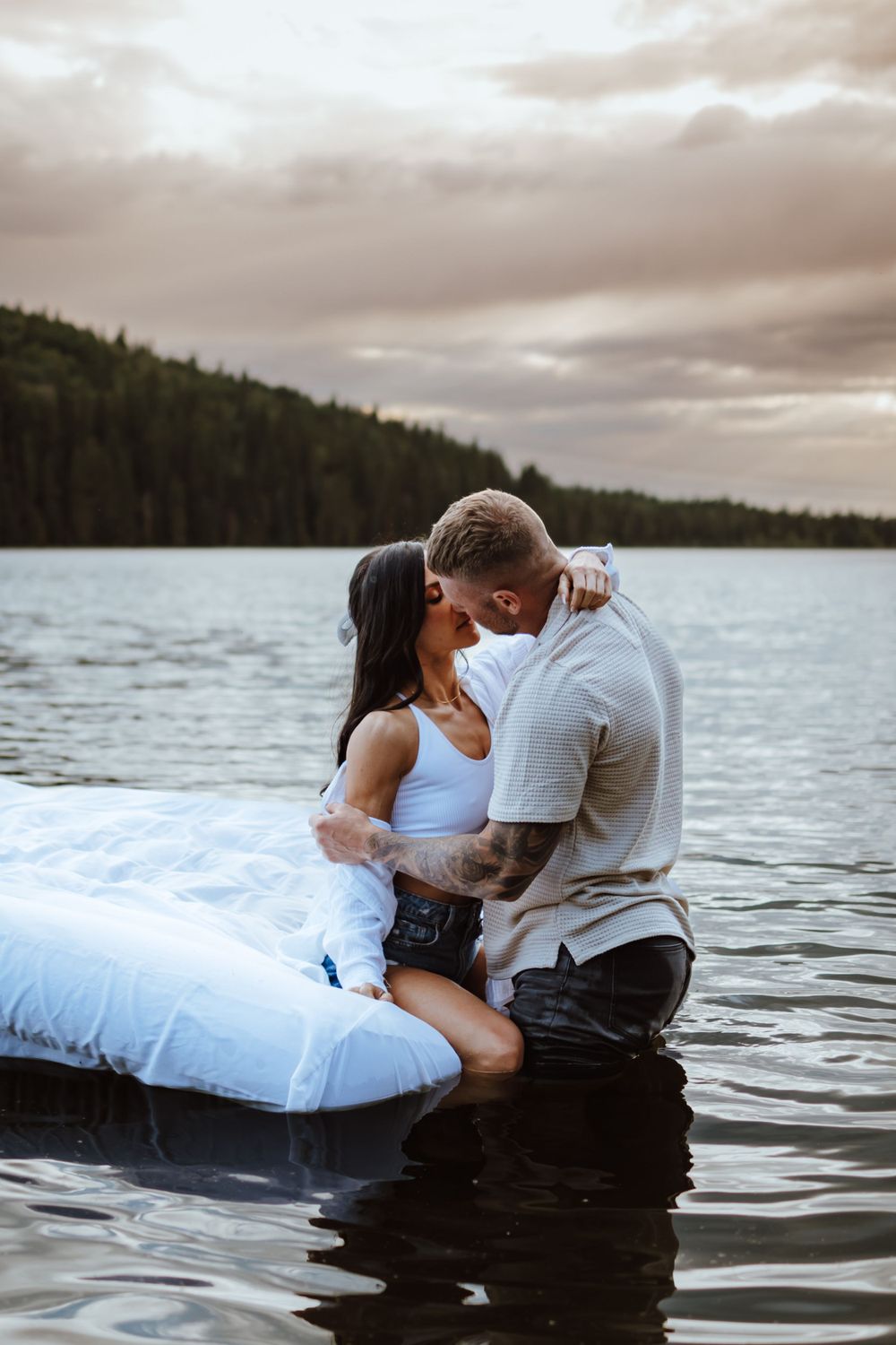 Alberta.Calgary.Edmonton Wedding Photographer JRoyale Photography Couple session water session