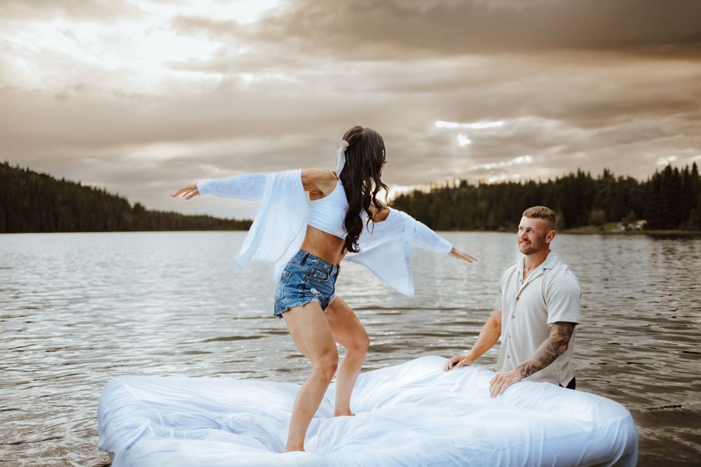 Alberta.Calgary.Edmonton Wedding Photographer JRoyale Photography Couple session water session