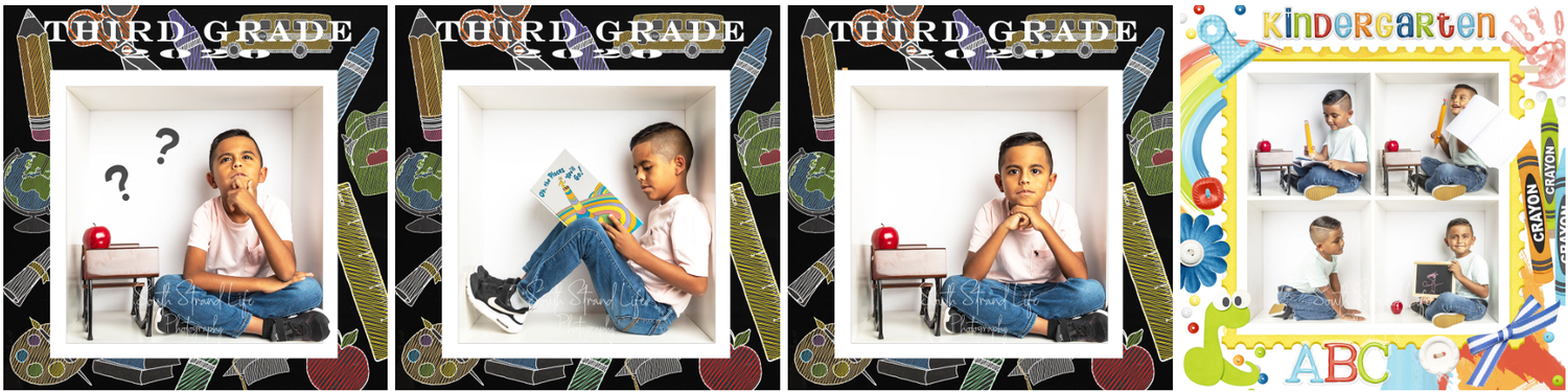 A person sits casually wearing denim and a white top in a multi-panel photo collage featuring lifestyle shots.