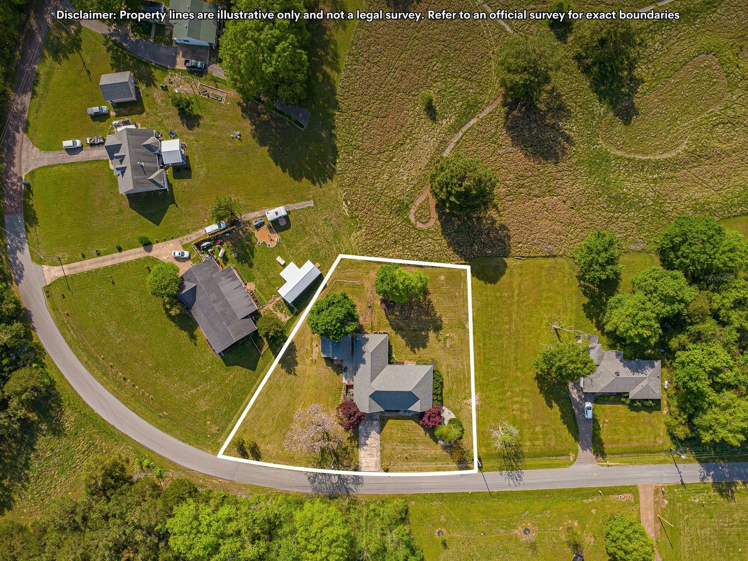 Property line photography