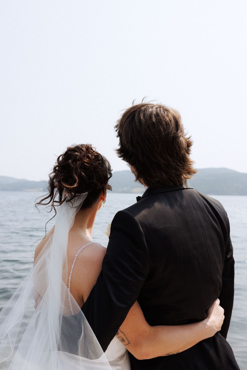 Candid bridal party photos in Trinity, Newfoundland captured by Newfoundland documentary style photographer Kaitlyn Yvette