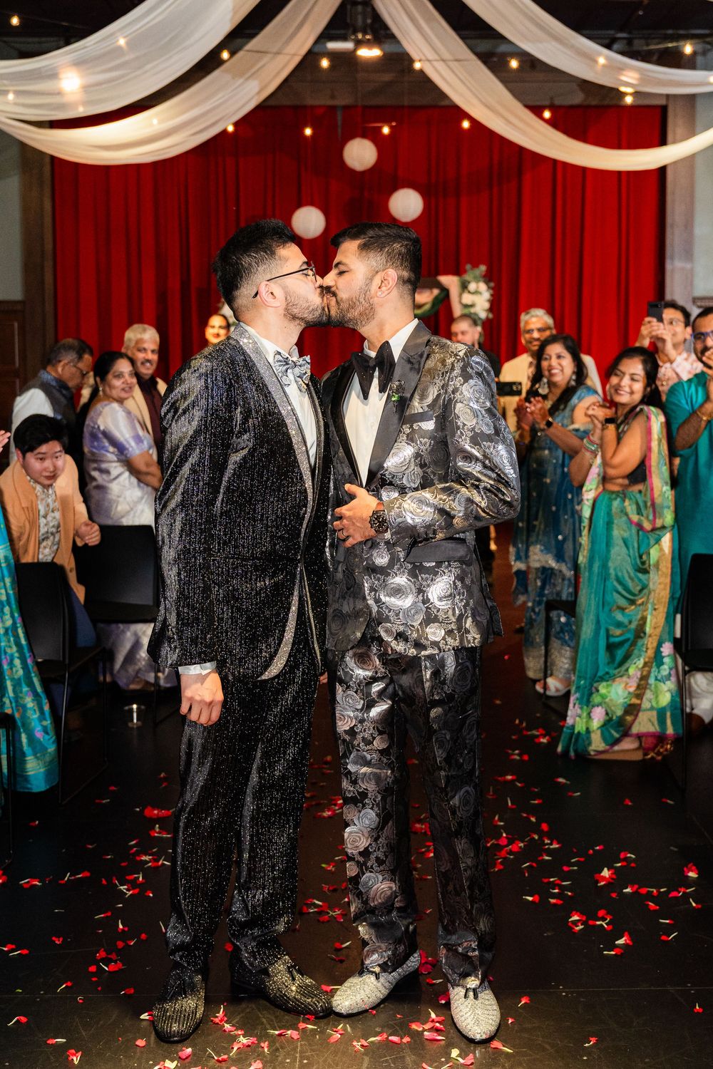 Boston wedding photographer, Huntington Theatre wedding, Boston Globe featured wedding, LGBTQ wedding Boston, Cultural Indian wedding